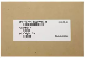 Lenovo 5N20W67748, Klaviatūra, JK anglų kalba, Lenovo, ThinkPad L14 Gen 2 (20X1, 20X2)