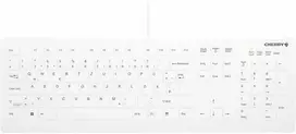 Cherry Klaviatūra AK-C8112 Medical su laidu [DE] baltas su laidu