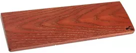 Klaviatūra Glorious klaviatūros riešo atrama, Compact, Wood – raudonos ir rudos spalvos