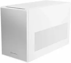 SilverStone SST-SG17W Micro-ATX Mini ITX case - baltas