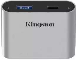 Skaitytuvas Kingston Workflow USB miniHub USB-C/A (WFS-USB)