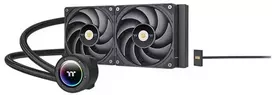Chłodzenie wodne Thermaltake Thermaltake TOUGHLIQUID 280 EX Pro ARGB Sync viskas viename skysčio aušintuvas 280mm, vandens aušinimas (juodas)