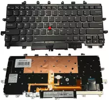 Klaviatūra LENOVO X1 Carbon Gen 4, su apšvietimu, su trackpoint, US