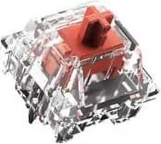 Glorious Fox Ultralight Switches, mechanical, 5-pin, linear, MX-Stem, 30g - lubed, 110 pieces