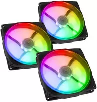 Ventiliatorius Noiseblocker NB-eLoop X B12-P ARGB, PWM - 120mm, juodas - 3 pack