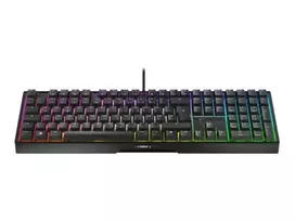Klaviatūra do gier Cherry Xtrfy MX 3.1, port USB, przełącznik kluczykowy Cherry MX2A BROWN, układ DE, aliuminė obudowa