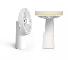 Belaidis ventiliatorius su LED lempa Abode Gale