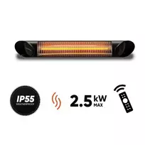 Anglies pluošto infraraudonųjų spindulių šildytuvas Veito BLADE S (juodos sp.)