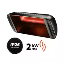 Heliosa Hi Design Halogeninis infraraudonųjų spindulių šildytuvas Heliosa 66 Juodas