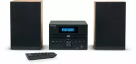 Muzikinis centras Garso Sistema - Thomson BT Radijas Fm/cd/mp3/usb Juodas.