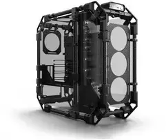 „Alphacool Apex Pro Skeleton Carbon“ ATX korpusas