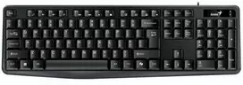 Genius KB-117 COPILOT klaviatūra su laidu (USB) CZ/SK, juoda