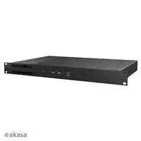 Akasa Galileo TU3 Plus MKII, Mini-ITX-case - juodas