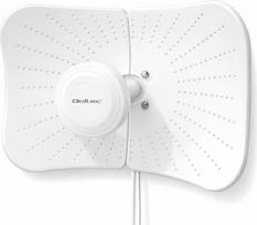 Qoltec Antena paraboliczna 4G 5G LTE | 2x19dBi | kierunkowa | zewnętrzna | 1710–2700 MHz | 3300–4200 MHz | N Female | wodoodporna | 5m