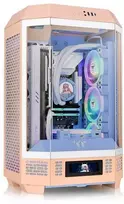 Thermaltake The Tower 300, Tower-case - pfirsich, Tempered Glass