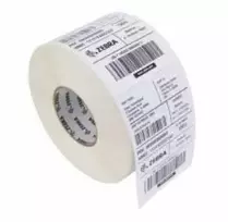 Zebra 8000T, balta, lipni spausdintuvo etiketė, poliesteris, permanentinė, matinė, Zebra Z4Mplus, Z6MPlus, ZM400, ZM600 Xi serijos 110, 140, 170, 220 Z serijos ZM400, ZM600