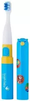 Brush-baby -Baby Go-Kidz kelioninis sonic dantų šepetėlis vaikams nuo 3 metų Mėlynas/rožinis