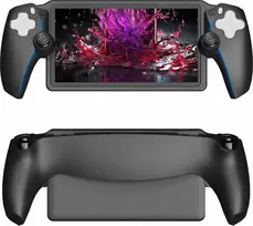 JYS silikoninio dangtelio rankenos dėklo laikiklis, skirtas Sony PlayStation portalui / PS portalas / P-S portalas / juodas / P5183
