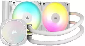 Corsair NAUTILUS 240 RS ARGB Balta CW-9060094-WW Ausinės