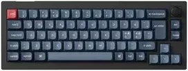 Klaviatūra Keychron V2 Max, su laidu & Wireless, USB + RF belaidė + Bluetooth, Magnetic-mechaninė key switch, RGB LED, Juodas, Carbon