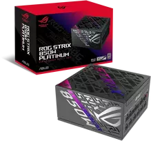 ASUS ROG Strix 850P Platinum, 80 PLUS Platinum maitinimo blokas, modulinis, PCIe 5.1 – 850 vatų