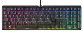 CHERRY MX 3.1 RGB Juodas - Klaviatūra CORDED MECHANICAL MX2A