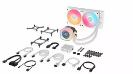 Corsair iCUE LINK Titan 240 RX LCD RGB CW-9061022-WW Baltas