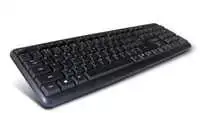 Klaviatūra C-Tech C-TECH klaviatūra KB-102 USB, slim, juodas, CZ/SK