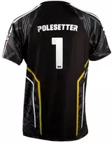 Polesetter ONE Simracing marškinėliai geltoni - XXL