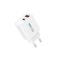 Įkroviklis Remax RP-U120 20W USB-C/USB-A baltas