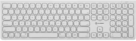 ALOGIC Echelon USB-C Rechargeable Bluetooth Full Size Klaviatūra Nordic išdėstymas - Baltas