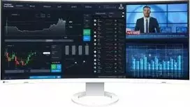 Monitorius EIZO EV3895EN 37.5" IPS 24:10 3840X1600 CURVED USB-C/85W RJ45 KVM (Baltas)