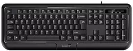 Genius KB-118 II klaviatūra su laidu (PS/2) CZ/SK, juoda