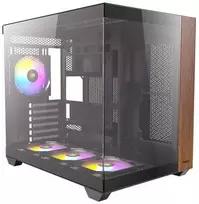 Antec CX800 ARGB Midi-Tower, grūdintas stiklas - medis