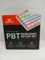 Klaviatūra Redragon Rinkinys Keycapów A130 PBT Doubleshot Baltas