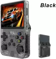 R36S Retro delninis vaizdo žaidimų konsolė Linux sistemos 3,5 colio IPS ekranas R35s Pro nešiojamas kišeninis vaizdo grotuvas 64GB žaidimai