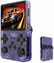 R36S Retro delninė vaizdo žaidimų konsolė atviro kodo Linux 3,5 colio IPS ekrano mini žaidimų konsolė 3D dviguba sistema vaikams ir suaugusiems