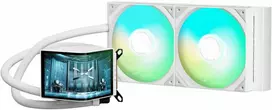 TRYX PANORAMA ARGB 280 All-in-One Liquid Cooling, 3D-AMOLED Ekranas – 280mm, baltos spalvos