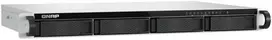 Serveris QNAP 1U trumpo gylio stovo montuojamas NAS | TS-h765eU-8G | Intel Atom | x7405C | 8GB | SODIMM DDR5