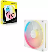 Corsair iCUE Link LX140-R RGB, PWM korpuso ventiliatorius – 140mm, baltos spalvos