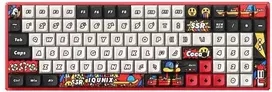 IQUNIX F97 Graffiti Blaze Belaidė klaviatūra žaidimams, RGB - Moonstone-Turbo-Switches