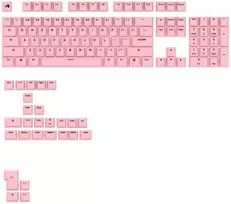 Klaviatūra Glorious GPBT Basics Keycaps, ANSI išdėstymas US, PBT, Dye-Sub – Potion Rožinė