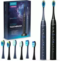 Dantų šepetėlis Berdsen Galaxy Duo sonic dantų šepetėlių rinkinys iš 2 vnt