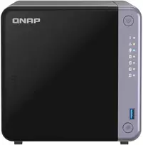 Serveris QNAP TS-432X-4G NAS 4 lizdų 0/4 HDD/SSD, 2x 2.5G Ethernet, 1x 10G SFP+, 4GB RAM
