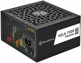 SilverStone HELA 750R 80 PLUS Platinum power supply, ATX 3.1, PCIe 5.1 - 750 Watt