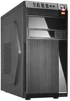Case GOLDEN TIGER Supported motherboard form factors micro ATX Juodas Midi Tower Baltimore 530 BALTIMORE5302USB2+2USB3