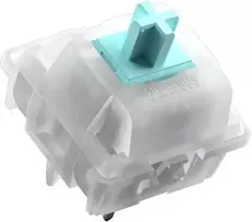 Klaviatūra Glorious Lynx Silent Switches, mechaniniai, 5-Pin, linear, MX-Stem, 40g – sutepti lubrikantu, 36 vnt