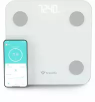 Svarstyklės TrueLife išmanioji technologija W1 balta