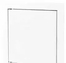Ventiliatorius Duka Ventilation Revizinis liukas IMM metalinis su magnetu 500x500 mm, baltas