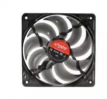 SPIRE, korpuso ir PSU aušintuvas Blue Star 120 LED, 120x120x25mm, 12V, 4pin, PWM automatic fan speed control, SP12025S1L4-B-PWM